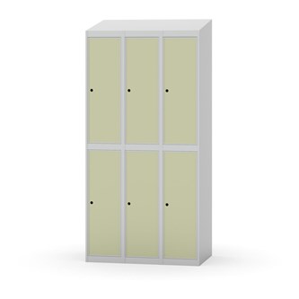 Novis garderobeskab skrå topplade 2:3 B90 cm