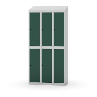 Novis garderobeskab skrå topplade 2:3 B90 cm