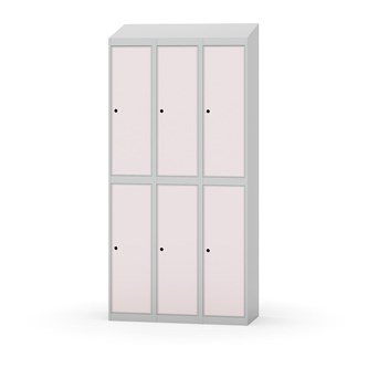 Novis garderobeskab skrå topplade 2:3 B90 cm