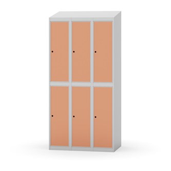 Novis garderobeskab skrå topplade 2:3 B90 cm