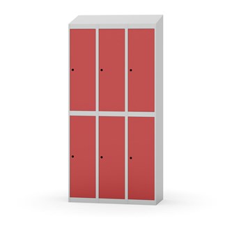 Novis garderobeskab skrå topplade 2:3 B90 cm