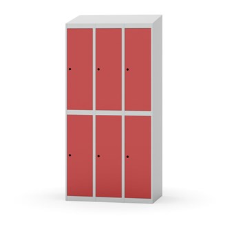 Novis garderobeskab skrå topplade 2:3 B90 cm