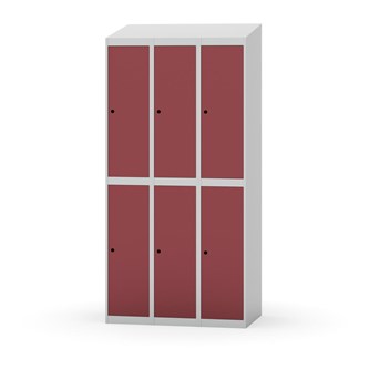 Novis garderobeskab skrå topplade 2:3 B90 cm