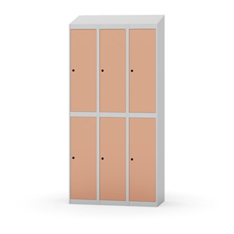 Novis garderobeskab skrå topplade 2:3 B90 cm