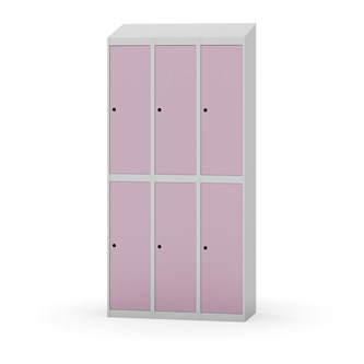 Novis garderobeskab skrå topplade 2:3 B90 cm