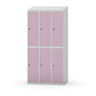 Novis garderobeskab skrå topplade 2:3 B90 cm