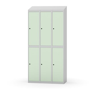 Novis garderobeskab skrå topplade 2:3 B90 cm