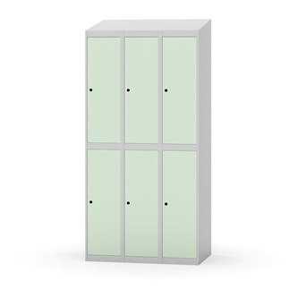 Novis garderobeskab skrå topplade 2:3 B90 cm