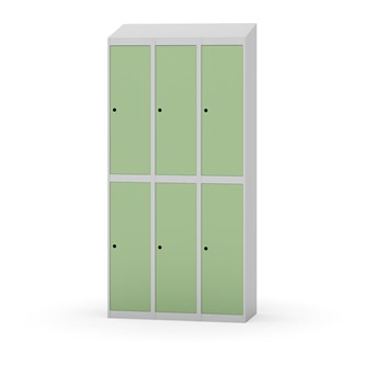 Novis garderobeskab skrå topplade 2:3 B90 cm