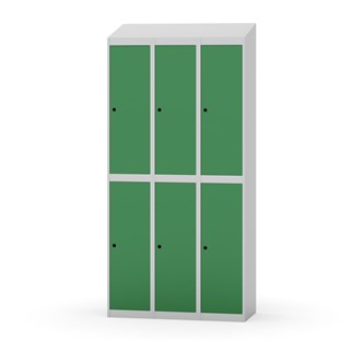 Novis garderobeskab skrå topplade 2:3 B90 cm