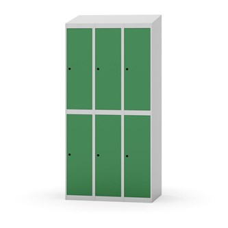 Novis garderobeskab skrå topplade 2:3 B90 cm