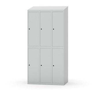 Novis garderobeskab skrå topplade 2:3 B90 cm