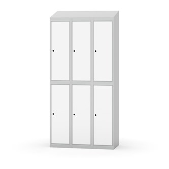 Novis garderobeskab skrå topplade 2:3 B90 cm