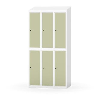 Novis garderobeskab skrå topplade 2:3 B90 cm
