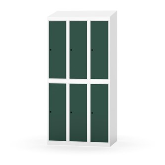 Novis garderobeskab skrå topplade 2:3 B90 cm