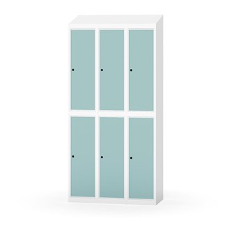 Novis garderobeskab skrå topplade 2:3 B90 cm