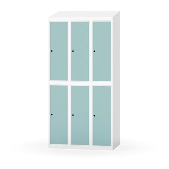 Novis garderobeskab skrå topplade 2:3 B90 cm
