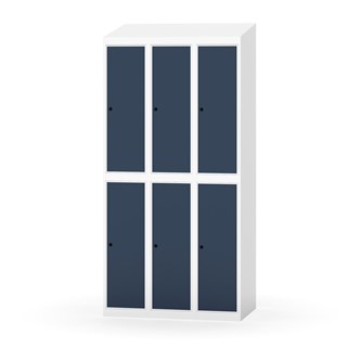 Novis garderobeskab skrå topplade 2:3 B90 cm