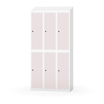 Novis garderobeskab skrå topplade 2:3 B90 cm