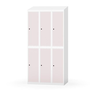 Novis garderobeskab skrå topplade 2:3 B90 cm