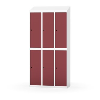 Novis garderobeskab skrå topplade 2:3 B90 cm