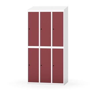 Novis garderobeskab skrå topplade 2:3 B90 cm