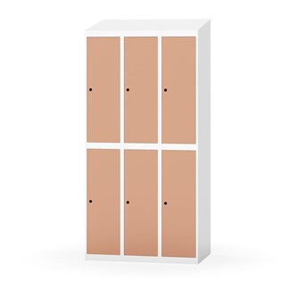 Novis garderobeskab skrå topplade 2:3 B90 cm