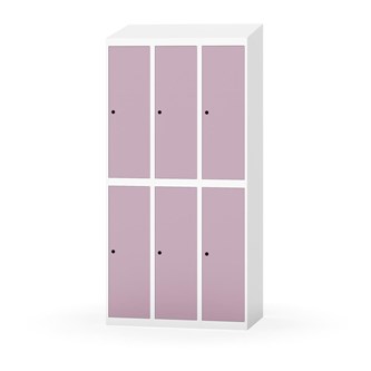 Novis garderobeskab skrå topplade 2:3 B90 cm