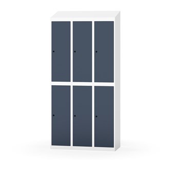 Novis garderobeskab skrå topplade 2:3 B90 cm