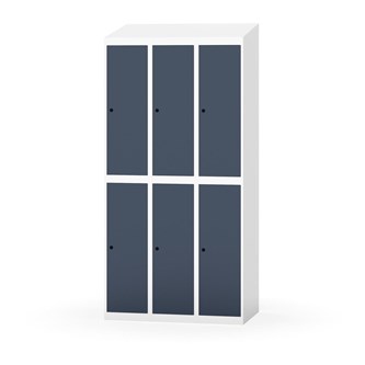 Novis garderobeskab skrå topplade 2:3 B90 cm