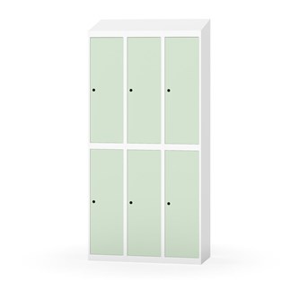 Novis garderobeskab skrå topplade 2:3 B90 cm