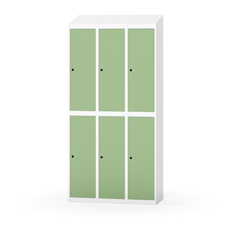 Novis garderobeskab skrå topplade 2:3 B90 cm