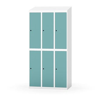 Novis garderobeskab skrå topplade 2:3 B90 cm