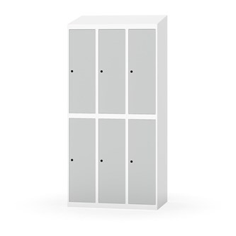 Novis garderobeskab skrå topplade 2:3 B90 cm