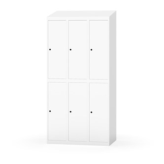 Novis garderobeskab skrå topplade 2:3 B90 cm