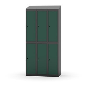 Novis garderobeskab skrå topplade 2:3 B90 cm