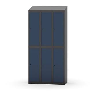 Novis garderobeskab skrå topplade 2:3 B90 cm
