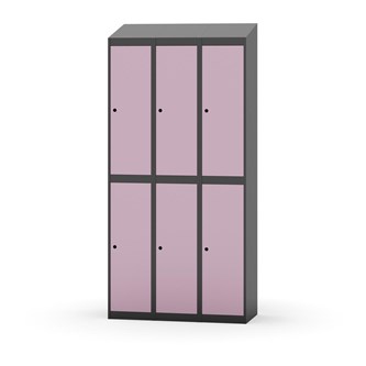 Novis garderobeskab skrå topplade 2:3 B90 cm