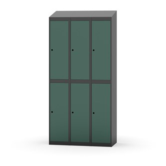 Novis garderobeskab skrå topplade 2:3 B90 cm