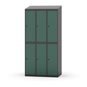 Novis garderobeskab skrå topplade 2:3 B90 cm