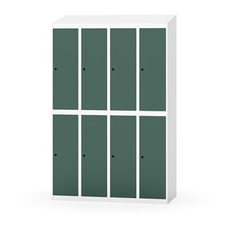 Novis garderobeskab skrå topplade 2:4 B120 cm