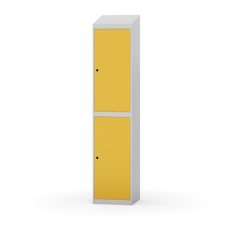 Novis garderobeskab skrå topplade 2:1 B40 cm