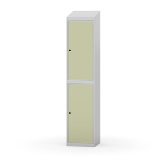 Novis garderobeskab skrå topplade 2:1 B40 cm