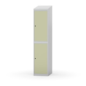 Novis garderobeskab skrå topplade 2:1 B40 cm