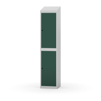 Novis garderobeskab skrå topplade 2:1 B40 cm