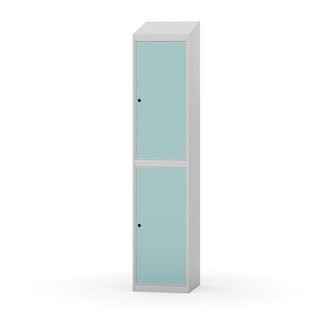 Novis garderobeskab skrå topplade 2:1 B40 cm