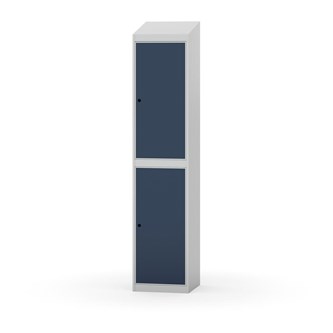 Novis garderobeskab skrå topplade 2:1 B40 cm