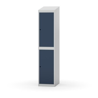 Novis garderobeskab skrå topplade 2:1 B40 cm