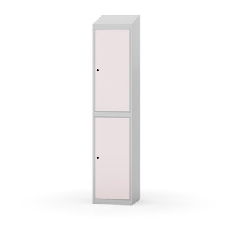 Novis garderobeskab skrå topplade 2:1 B40 cm
