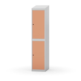 Novis garderobeskab skrå topplade 2:1 B40 cm